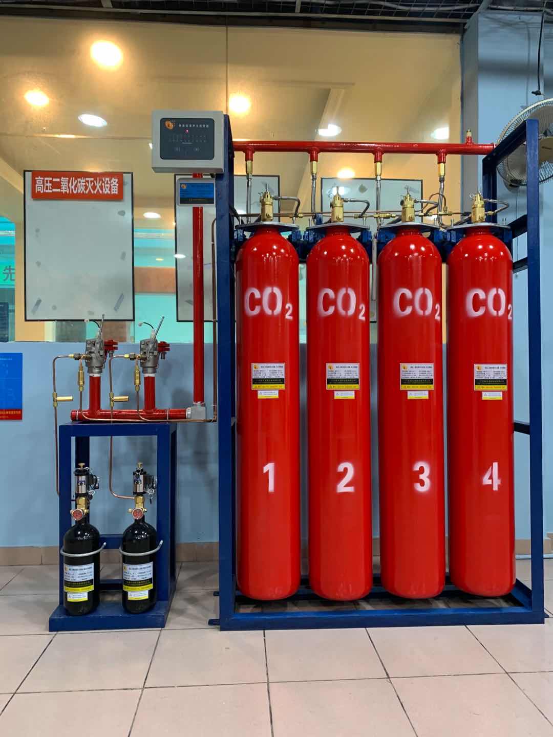 高压二氧化碳气体灭火装置 高压二氧化碳气体灭火装置